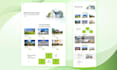 design responsive html landing page