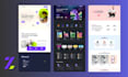 create clean and modern landing page using html, css, bootstrap