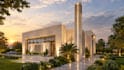 design mosque interior and exterior photo realistic renders
