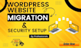 backup and transfer website by wordpress migration