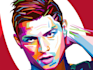 design amazing wpap pop art portrait