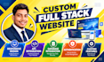 build a modern custom full stack website