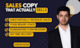 create highly persuasive sales copy and sales page copywriting
