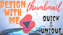 design an attractive, eye catchy youtube thumbnail for you