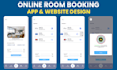 online hotel booking, restaurant hotel room app
