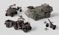 create realistic 3d military vehicles for games