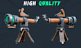 make stylized 3d model