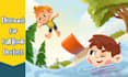 draw colorful children story book illustration and cover