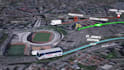 make google maps zooming or travel route map animation video