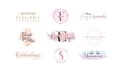 create elegant and luxury feminine logo