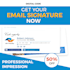 make a clickable HTML email signature for outlook, gmail