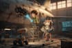 create awesome children story book illustrations