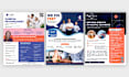 design creative business flyers and real estate flyer