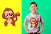 design unique baby and kids t shirts