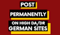 provide white hat seo service with high quality dofollow german backlinks