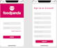 create website pages and full website application