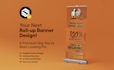 design professional retractable rollup banners