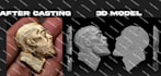 create a 3d potrait face for any jewelery design
