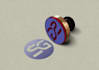 create logo stamp modern and stylish