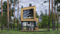 create photorealistic exterior renderings for houses