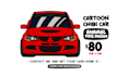 make cartoon chibi car enamel pins design