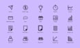 design simple and unique custom line icons set