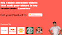 create viral saas to rank on product hunt ads in 24 hours