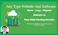website software migration, backup and restoration services