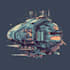 do sci fi art, spaceship and illustration for you