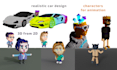 make characters, items, collectibles nft, in voxel art