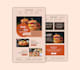 design custom mailchimp HTML newsletter email template