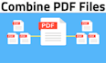 combine PDF files into one documentombine PDF files
