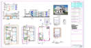 draw house in auto cad