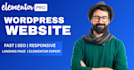 design responsive wordpress website or landing page