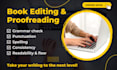 provide book editing and proofreading