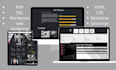 do clean  template designing  as a backend site developer