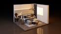 do a 3d cube interior design