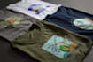 create a minimalistic custom t shirt design