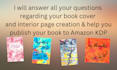 mentor you on how to self publish your book with amazon KDP