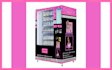 design a lash hair vending machine