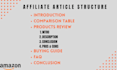 write amazon affiliate articles and buying guides