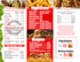do food menu card digital menu TV screen animated video design restaurant menu