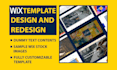 sell or design only the wix template