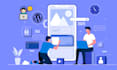 full website creation with dynamic content