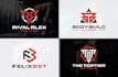 design gym, fitness, clothing brand and streetwear logo
