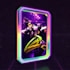 create unique holographic 3d nft cards, trading card