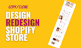 design figma to shopify store with shopify liquid coding or pagefly