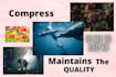 compress resize your image pictures or optimize images size