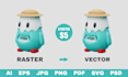 vector tracing logo, vectorize image, convert raster to vector