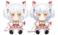 draw characters as fumo plushies